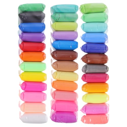 UPKOCH Kinder-knetspielzeug 36 Packungen Leichtes Knetset Kit Ton Für Kinder Pädagogisches Spiel-knetspielzeug von UPKOCH