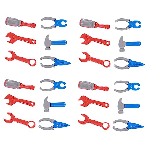 UPKOCH 36 Teiliges Mini Werkzeug Zubehör Set Puppenspielzeug Miniatur Elektronik Mini Zangen Wohnaccessoires Mini Werkzeugkasten Werkzeugkoffer Mini Zangen Werkzeuge Simulations von UPKOCH