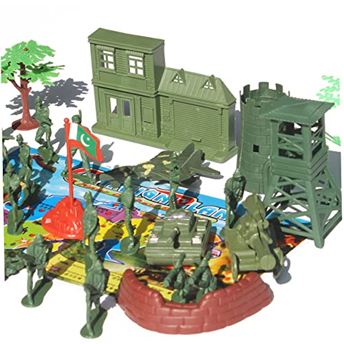 UPKOCH 37 Stück Militärisches Spielset für Teiliges Modell mit Soldaten Panzern Flugzeugen Häusern und Zubehör Fördert Kreativität und Militärisches für Kinderpartys und Fantasievolles UPKOCH 37 Stück Militärisches Spielset für Teiliges Modell mit Soldaten Panzern Flugzeugen Häusern und Zubehör Fördert Kreativität und Militärisches für Kinderpartys und Fantasievolles von UPKOCH