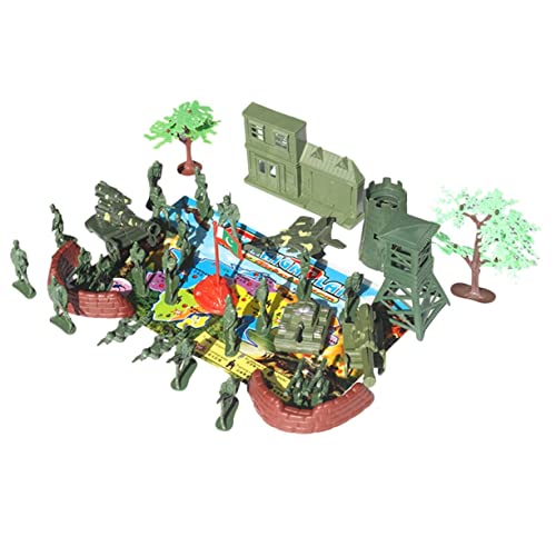 UPKOCH 37 Stück Soldatenmodell für kinderspielzeug kinderknallzeug Szenenspielzeug Spielspielzeug vorgeben militärisches Sandtischspielzeug Militärszene Green UPKOCH 37 Stück Soldatenmodell für kinderspielzeug kinderknallzeug Szenenspielzeug Spielspielzeug vorgeben militärisches Sandtischspielzeug Militärszene Green von UPKOCH
