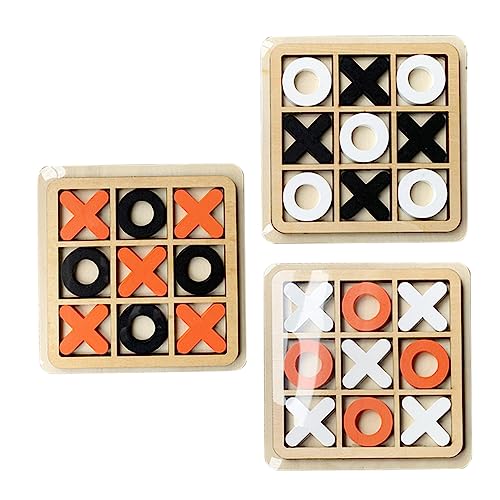 UPKOCH 3Sätze Klassische Schachspiele Für Familie Schachbrettspiele Und Tischdekoration Und Couchtischzubehör Für Erwachsene von UPKOCH