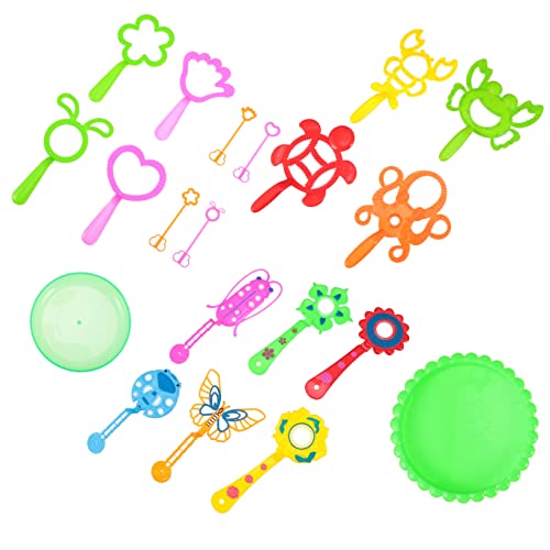 UPKOCH 3Sätze Seifenblasenstäbe Für Blasenmacher Für Outdoor Spielspaß Partys Hochzeiten Und Sommeraktivitäten Farbenfrohes Für Kleinkinder von UPKOCH
