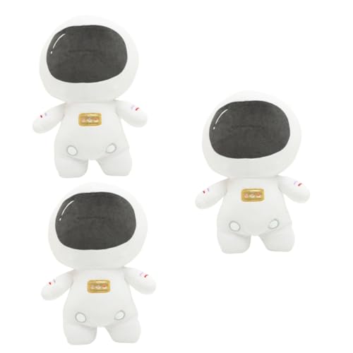 UPKOCH 3St Astronaut Plüsch Spielen thematisiert Astronaut Plüschpuppe Spielzeug Astronaut Kuscheltiere für Babys Geschenke für Kleinkinder dekorative Puppe Plüsch-Astronaut Puzzle von UPKOCH