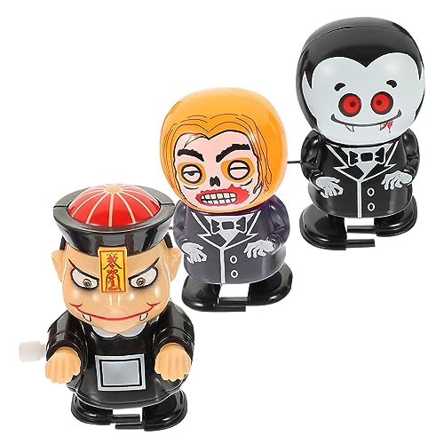 UPKOCH 3St Halloween- Vampir-Zombie Horror Festival- Action Figur Halloween- Halloween atmosphäre Halloween Party Uhrwerk Party Gefälligkeiten Plastik von UPKOCH