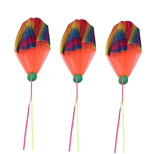 UPKOCH 3er-Pack Fallschirmspielzeug Für Kinder – Mini- Für Draußen Für Kinderspaß von UPKOCH