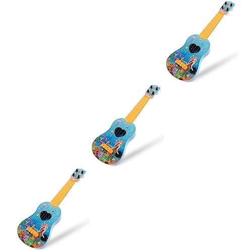UPKOCH 3St Kinder Gitarre Meerjungfrau-Spielzeug Musikinstrumente für Kinder Kinderspielzeug kinderinstrumente Mini-Spielzeug Kleinkindspielzeug pädagogisches Instrument Spielzeug Tier von UPKOCH