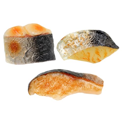 UPKOCH 3St Nachgemachte Fischnuggets Stand Meerestiere Figuren Meeresfrüchte-Modelle Esstisch Ornament Home Decor wohnungseinrichtung Kinderspielzeug gefälschtes Meeresfrüchtemodell PVC UPKOCH 3St Nachgemachte Fischnuggets Stand Meerestiere Figuren Meeresfrüchte-Modelle Esstisch Ornament Home Decor wohnungseinrichtung Kinderspielzeug gefälschtes Meeresfrüchtemodell PVC von UPKOCH