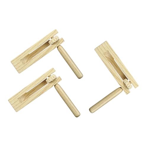 UPKOCH 3St Resonanzboden kinderinstrumente musikinstrumente geräuschemacher hühner Educational Toys zappeln Rasseln Kastagnetten für Kindermusikinstrument hölzern UPKOCH 3St Resonanzboden kinderinstrumente musikinstrumente geräuschemacher hühner Educational Toys zappeln Rasseln Kastagnetten für Kindermusikinstrument hölzern von UPKOCH