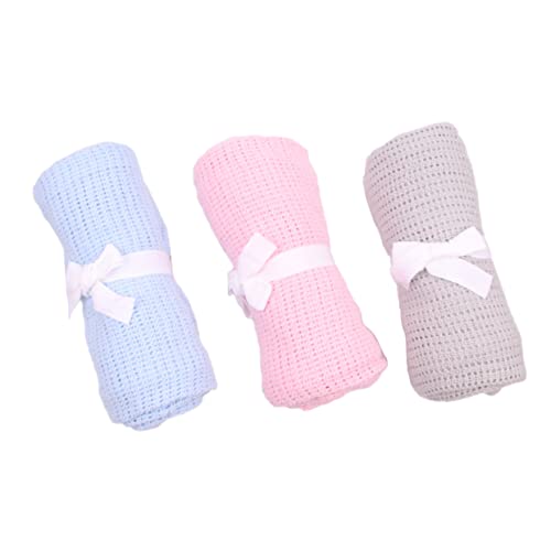 UPKOCH 3St klimaanlage decke wickeltuch babybettwäsche wickeltuch baumwoll decken Jungs Junge Babydecke handtücher Kleinkinderdecken Babydecken Baumwolle von UPKOCH