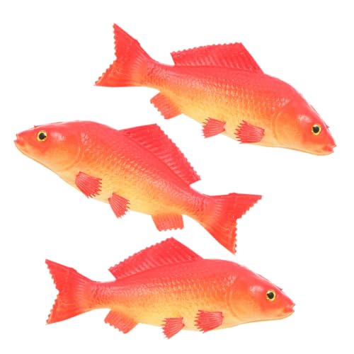 UPKOCH 3St künstlicher Fisch Anlasser Tank Stütze Modell künstliche Fische plastikfische gartendeko rostoptik Aquariumzubehör gefälschter Fisch Künstlicher Karpfen Pu rot UPKOCH 3St künstlicher Fisch Anlasser Tank Stütze Modell künstliche Fische plastikfische gartendeko rostoptik Aquariumzubehör gefälschter Fisch Künstlicher Karpfen Pu rot von UPKOCH