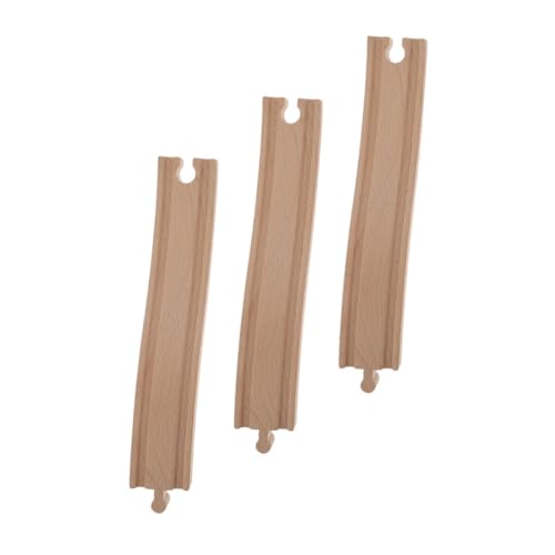 UPKOCH 3Stücke Holzbahn Zubehörset Teiliges Kurvenstrecken für Holzeisenbahnen Kompatibel mit Spielzeugzügen Kreatives Lernspielzeug für Installieren UPKOCH 3Stücke Holzbahn Zubehörset Teiliges Kurvenstrecken für Holzeisenbahnen Kompatibel mit Spielzeugzügen Kreatives Lernspielzeug für Installieren von UPKOCH