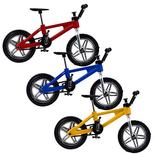 UPKOCH 3Stücke Mini Finger Alloy Fingerbike Modelle und Stressabbau für Erwachsene Leicht und Tragbar Fidget Toy für Unterwegs UPKOCH 3Stücke Mini Finger Alloy Fingerbike Modelle und Stressabbau für Erwachsene Leicht und Tragbar Fidget Toy für Unterwegs von UPKOCH