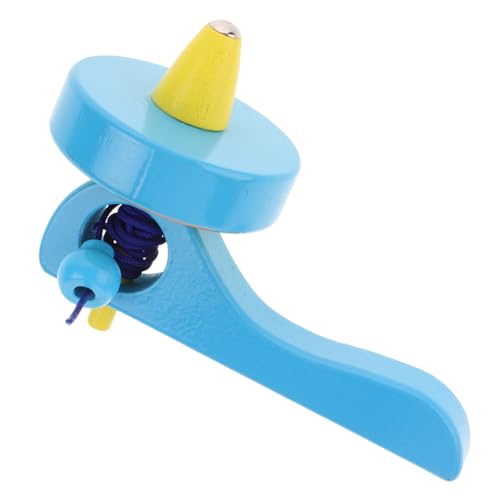 UPKOCH 3Stücke Teiliges Holz Gyroskop für Griff und Zugschnur Lernspielzeug für Kleinkinder Hand Auge Koordination und Spaß für Unterwegs von UPKOCH