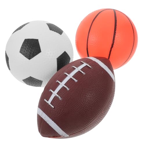 UPKOCH 3Stücke Teiliges Hüpfball für Elastizitätsballspielzeug aus Strapazierfähigem Vinyl für Drinnen und Draußen für Jungen Jahren Fußball Basketball UPKOCH 3Stücke Teiliges Hüpfball für Elastizitätsballspielzeug aus Strapazierfähigem Vinyl für Drinnen und Draußen für Jungen Jahren Fußball Basketball von UPKOCH