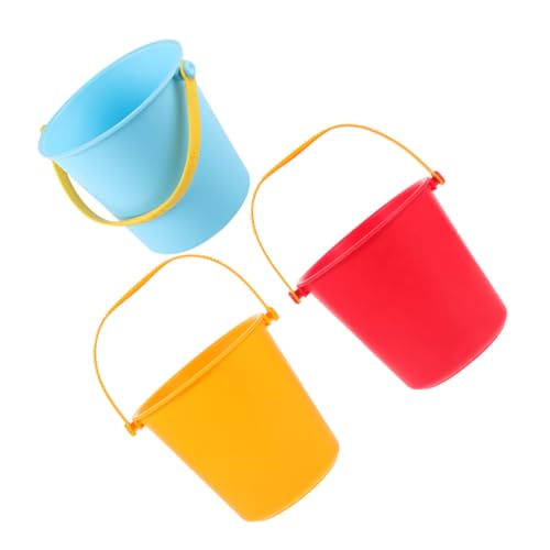 UPKOCH 3Stücke Teiliges Sandspielzeug für Strand Eimer und Vielseitig Einsetzbar Wassertonne oder Sandeimer für Outdoor Aktivitäten mit Kindern UPKOCH 3Stücke Teiliges Sandspielzeug für Strand Eimer und Vielseitig Einsetzbar Wassertonne oder Sandeimer für Outdoor Aktivitäten mit Kindern von UPKOCH