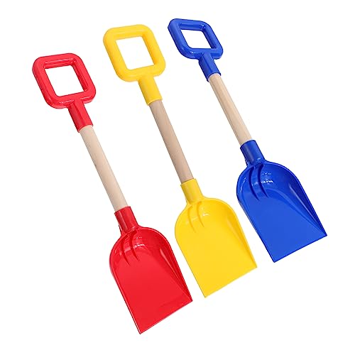 UPKOCH 3Stücke Teiliges Strandschaufel für Gartenarbeitsschaufeln mit Holzgriff Sicheres und Umweltfreundliches Sandspielzeug für Sommer Am Strand für Kreatives UPKOCH 3Stücke Teiliges Strandschaufel für Gartenarbeitsschaufeln mit Holzgriff Sicheres und Umweltfreundliches Sandspielzeug für Sommer Am Strand für Kreatives von UPKOCH