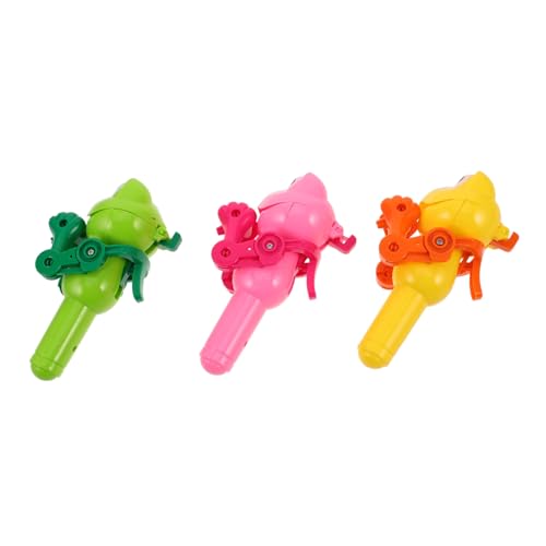 UPKOCH 3er-Pack Frosch-Lolli-Roboter-Spielzeug Für Kleinkinder Lolli- Aufbewahrungsbox Kaugummiautomat-Dekorationen Für Jungen Und Mädchen Grün/gelb von UPKOCH
