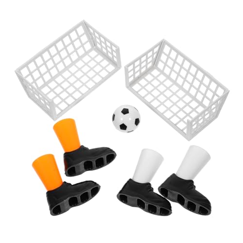 UPKOCH 3er-Pack Fußball-Spielzeug-Set Spiele-Requisite Für Kinder Kunststoff Hand-Auge-koordination Fingerstärke Desktop-fußballspiel von UPKOCH