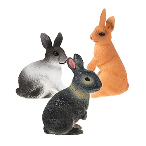 UPKOCH 3er Set Realistische Kaninchen Figuren Simulation Bunny Modell Für Wildtier Dekoration Und Ideal Als Für Tierliebhaber UPKOCH 3er Set Realistische Kaninchen Figuren Simulation Bunny Modell Für Wildtier Dekoration Und Ideal Als Für Tierliebhaber von UPKOCH