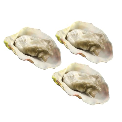 UPKOCH 3st Oyster-Modell Fisch Essen Muscheln Zum Basteln Krabbe Küchenspielzeug Strand Kaurimuscheln Auster Zubehör Restaurant-spielset Vortäuschen Food-Modell PVC UPKOCH 3st Oyster-Modell Fisch Essen Muscheln Zum Basteln Krabbe Küchenspielzeug Strand Kaurimuscheln Auster Zubehör Restaurant-spielset Vortäuschen Food-Modell PVC von UPKOCH