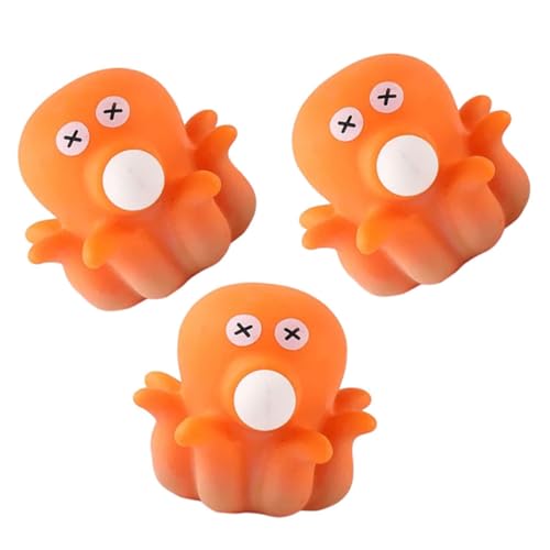 UPKOCH Dehnbares Oktopus-Spielzeug 3-teiliges Quetschtierspielzeug Quetschspielzeug Druckentlastungsspielzeug Kniffliges Spielzeug Quetschtierspielzeug Für Jungen Und Mädchen von UPKOCH