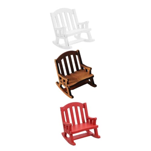 UPKOCH Maßstab 112 Miniatur Holzstuhl Modelle Mini Schaukelstühle Für Puppenhaus Ornament Set UPKOCH Maßstab 112 Miniatur Holzstuhl Modelle Mini Schaukelstühle Für Puppenhaus Ornament Set von UPKOCH