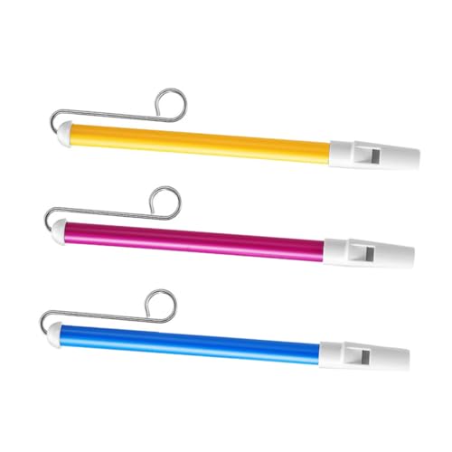 UPKOCH 3stücke Teiliges Slide Whistle Spielzeug Für Mädchen Musikinstrument Musikalischen Fähigkeiten Und Kreativität Langlebig von UPKOCH