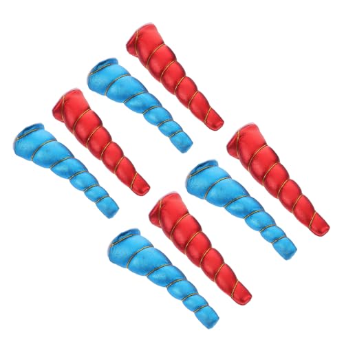 UPKOCH 4 Paare Handgefertigte Einhorn -horn -ornamente Einzigartige Einhorn -cosplay -horndekorationen Für DIY Bastelhaarklammern Stirnband Machen UPKOCH 4 Paare Handgefertigte Einhorn -horn -ornamente Einzigartige Einhorn -cosplay -horndekorationen Für DIY Bastelhaarklammern Stirnband Machen von UPKOCH