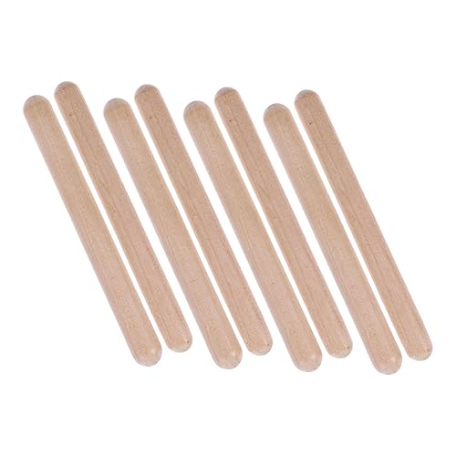 UPKOCH 4 Rhythmusstock Rhythmus-Sticks Musical Musik -Klavier Trommelstöcke Schlaginstrumente Instrumentenzubehör -lernstock Lehrmittel Aus Hartholz Holzstab Hölzern von UPKOCH