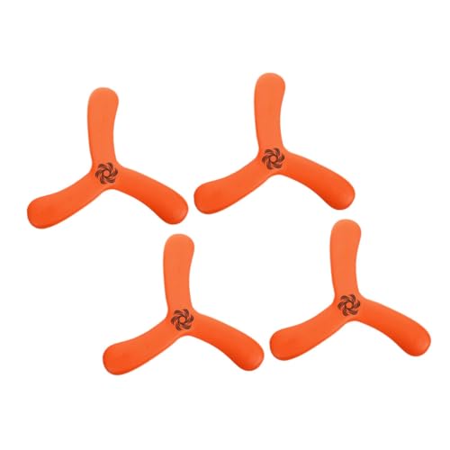 UPKOCH 4 STÜCKE Teiliges Weicher Boomerang flugspielzeug Flexible Rückkehr flugscheibe für Sicherer Outdoor spaß Am Strand Park und Garten Leicht zu Greifen Boomerang inspirierte von UPKOCH