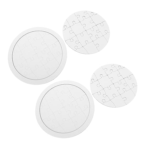 UPKOCH 4 Sätze DIY Puzzles für Leere Puzzlestücke zum Bemalen und Gestalten Kreative Bastelmaterialien für Handwerkliche Projekte Fördert Motorik und Fantasie UPKOCH 4 Sätze DIY Puzzles für Leere Puzzlestücke zum Bemalen und Gestalten Kreative Bastelmaterialien für Handwerkliche Projekte Fördert Motorik und Fantasie von UPKOCH