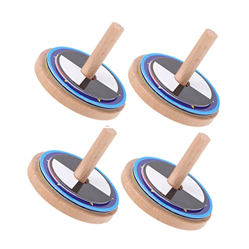 UPKOCH 4 Sätze Kreisel kinderspiele Spiele spielsachen für draußen silvesterspiele Children's Play Fruchtspielzeug Tragbares Gyroskop Holzplatten Papier UPKOCH 4 Sätze Kreisel kinderspiele Spiele spielsachen für draußen silvesterspiele Children's Play Fruchtspielzeug Tragbares Gyroskop Holzplatten Papier von UPKOCH