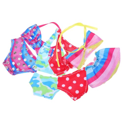 UPKOCH 4 Satz Puppenkleidung für 30cm Puppen Badeanzug und Bikini Outfit für Mädchen Sommermode und Fotografie Zubehör UPKOCH 4 Satz Puppenkleidung für 30cm Puppen Badeanzug und Bikini Outfit für Mädchen Sommermode und Fotografie Zubehör von UPKOCH