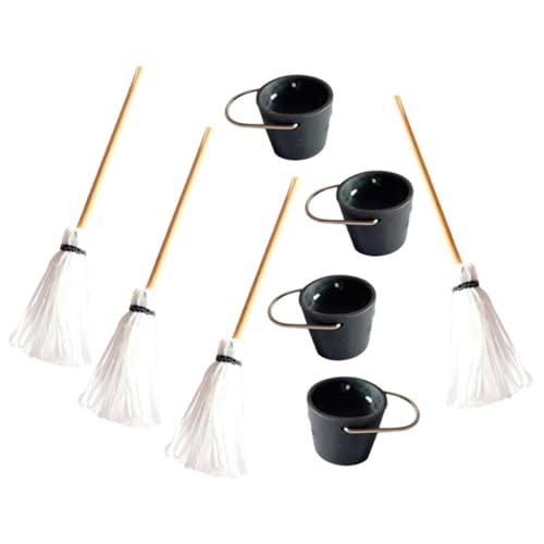 UPKOCH 4 Sets Eimer Mopp Modell Puppenhaus Zubehör Mini Reinigungsspielzeug Künstliche Miniatur Szenen Dekoration Mini Miniatur Mopp Miniatur Reinigungswerkzeuge Eimer UPKOCH 4 Sets Eimer Mopp Modell Puppenhaus Zubehör Mini Reinigungsspielzeug Künstliche Miniatur Szenen Dekoration Mini Miniatur Mopp Miniatur Reinigungswerkzeuge Eimer von UPKOCH