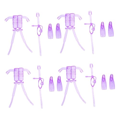 UPKOCH 4 Set Kunststoff Puppe Tauchen Kit Bibble Zubehör Schnorcheln Ausrüstung Tauchen Flasche Für 11 Puppe Spielen UPKOCH 4 Set Kunststoff Puppe Tauchen Kit Bibble Zubehör Schnorcheln Ausrüstung Tauchen Flasche Für 11 Puppe Spielen von UPKOCH