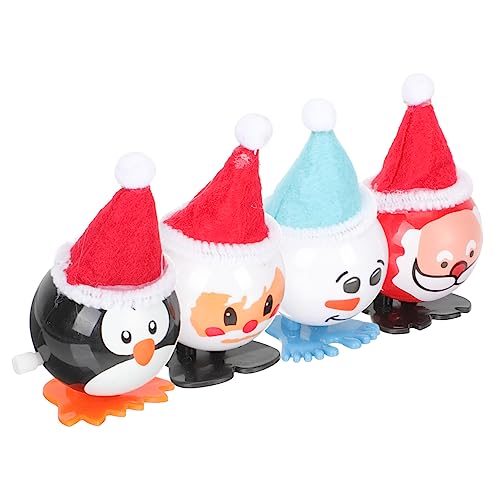 UPKOCH 4 Stück Aufzieh Cartoon-uhrwerkspielzeug Weihnachtsspielzeug Weihnachtliches Laufspielzeug Cartoon-aufziehspielzeug Kinderspielzeug Plastik UPKOCH 4 Stück Aufzieh Cartoon-uhrwerkspielzeug Weihnachtsspielzeug Weihnachtliches Laufspielzeug Cartoon-aufziehspielzeug Kinderspielzeug Plastik von UPKOCH
