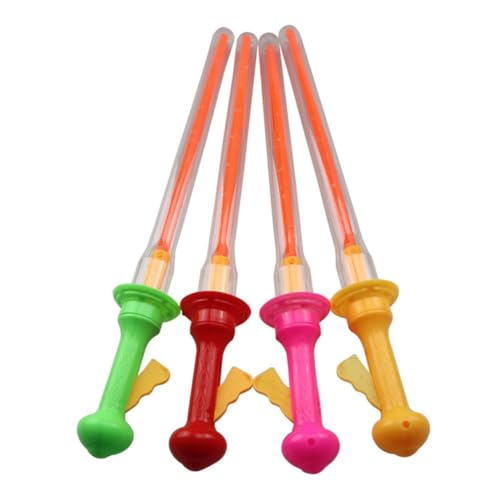 UPKOCH 4 Stück Seifenblasenstäbe Für Kinder - Seifenblasenstab-Spielzeug - Seifenblasenmacherstab - Riesenseife - Seifenblasenspielzeug - Spielzeug Zum Spielen Im Freien - Partygeschenke von UPKOCH
