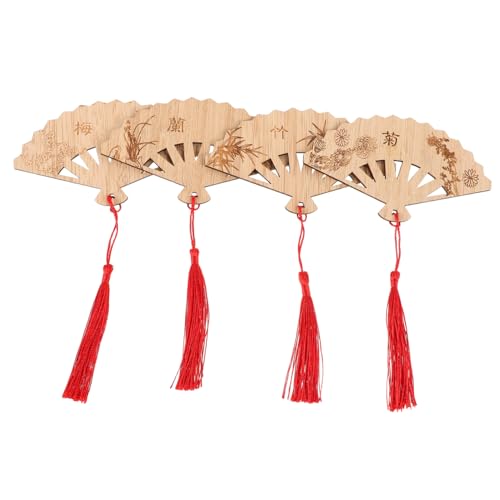 UPKOCH 4 Stück Fan-lesezeichen Retro-lesezeichen Abnehmbarer Kragen Lesezeichen Für Enthusiasten Tragbare Döner Preisverleihungsmedaille Quasten-lesezeichen Mini-tischzubehör Khaki Bambus UPKOCH 4 Stück Fan-lesezeichen Retro-lesezeichen Abnehmbarer Kragen Lesezeichen Für Enthusiasten Tragbare Döner Preisverleihungsmedaille Quasten-lesezeichen Mini-tischzubehör Khaki Bambus von UPKOCH