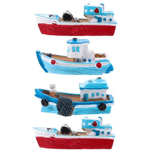 UPKOCH 4 Stück Fischerboot Ornamente Miniaturen Stranddekor Bootsdekor Dekoration Winziges Mini Boot Strand Themendekor Fischdekor Miniatur Boot Basteln Nautische Dekoration UPKOCH 4 Stück Fischerboot Ornamente Miniaturen Stranddekor Bootsdekor Dekoration Winziges Mini Boot Strand Themendekor Fischdekor Miniatur Boot Basteln Nautische Dekoration von UPKOCH