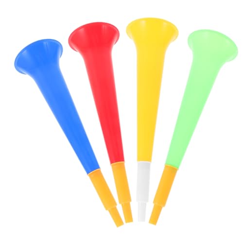 UPKOCH 4 Stück Fußballhorn Party-horn Fußball-krachmacher Sportlich Streich Trompeten Tragbares Horn Weht Stadion Für Sportveranstaltungen Jubeln Kinderspielzeug Hornspielzeug Plastik UPKOCH 4 Stück Fußballhorn Party-horn Fußball-krachmacher Sportlich Streich Trompeten Tragbares Horn Weht Stadion Für Sportveranstaltungen Jubeln Kinderspielzeug Hornspielzeug Plastik von UPKOCH