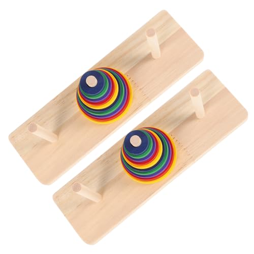 UPKOCH 4 Stück Intellektuelles Holzspielzeug Teiliges Hanoi Turm Puzzle Spiel für Erwachsene und Ab Jahren Kreatives Denkspiel mit Glatter Oberfläche Fördert Vorstellungskraft und UPKOCH 4 Stück Intellektuelles Holzspielzeug Teiliges Hanoi Turm Puzzle Spiel für Erwachsene und Ab Jahren Kreatives Denkspiel mit Glatter Oberfläche Fördert Vorstellungskraft und von UPKOCH