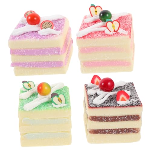 UPKOCH 4 Stück Künstliche Kuchen-Foto-Requisiten Simuliertes Kuchenmodell Künstlicher Kleiner Kuchen Simulation Kuchen Dessert Künstliche Tortenverzierung Simulierter Kuchen Pu UPKOCH 4 Stück Künstliche Kuchen-Foto-Requisiten Simuliertes Kuchenmodell Künstlicher Kleiner Kuchen Simulation Kuchen Dessert Künstliche Tortenverzierung Simulierter Kuchen Pu von UPKOCH