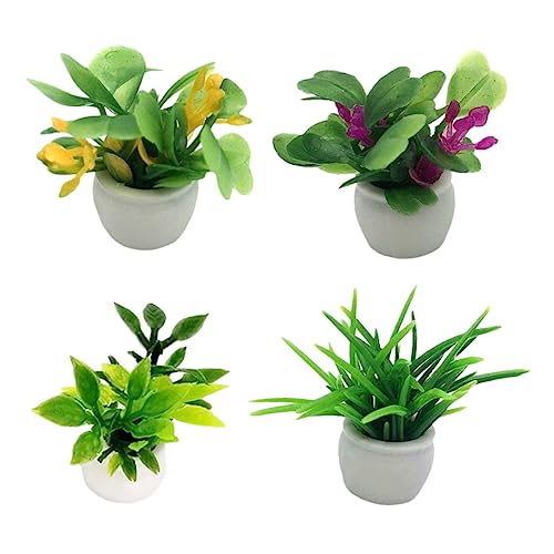 UPKOCH 4 Stück Künstliche Pflanze Garten Bonsai Modell Puppenhaus Gefälschte Pflanze Puppenhaus Topfpflanze Kunstpflanze Gefälschte Hängepflanze Home Desktop Ornamente Miniatur UPKOCH 4 Stück Künstliche Pflanze Garten Bonsai Modell Puppenhaus Gefälschte Pflanze Puppenhaus Topfpflanze Kunstpflanze Gefälschte Hängepflanze Home Desktop Ornamente Miniatur von UPKOCH