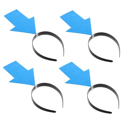 UPKOCH 4 Stück Lustige Haarreifen Headbopper Kopfschmuck für Geburtstag Karneval Cosplay Fotorequisiten Festliche Haaraccessoires von UPKOCH