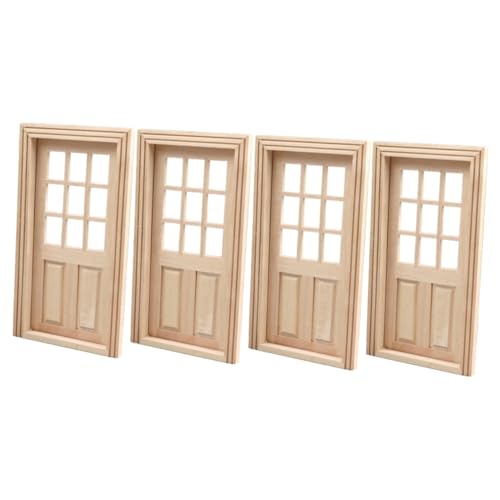 UPKOCH 4 Stück Mini-Tür- und Fenstermodell für kinderspielzeug Toys Children Toys miniaturhaus Mini-Möbelstütze Wohnkultur Mini-Türdekor winzige Tür hölzern Khaki UPKOCH 4 Stück Mini-Tür- und Fenstermodell für kinderspielzeug Toys Children Toys miniaturhaus Mini-Möbelstütze Wohnkultur Mini-Türdekor winzige Tür hölzern Khaki von UPKOCH