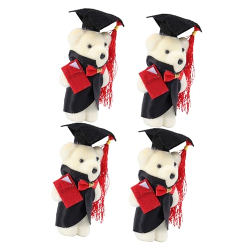 UPKOCH 4 Stück Mini-plüschbär Als Graduierung Plüsch Bärenpuppe Abschlussbär- Bär Ornament Abschluss Bär Abschlussbär Vorhanden Schaum UPKOCH 4 Stück Mini-plüschbär Als Graduierung Plüsch Bärenpuppe Abschlussbär- Bär Ornament Abschluss Bär Abschlussbär Vorhanden Schaum von UPKOCH