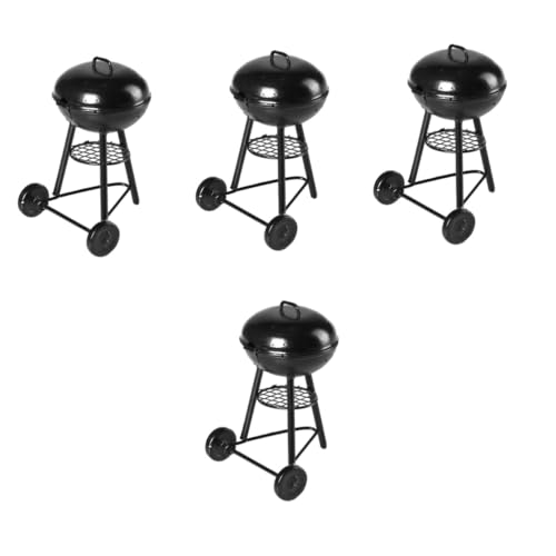 UPKOCH 4 Stück Miniatur Grill Dekoration für Puppenhaus Multifunktionales BBQ Grill Modell für Garten und Mikrolandschafts Dekoration UPKOCH 4 Stück Miniatur Grill Dekoration für Puppenhaus Multifunktionales BBQ Grill Modell für Garten und Mikrolandschafts Dekoration von UPKOCH
