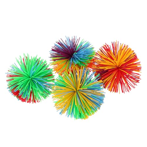 UPKOCH 4 Stück Mit Silikonballspielzeug Flauschige Sinnesbälle Silikonkugel Fadenförmiger Ball Sensorische Zappelbälle Regenbogen-stressbälle Bunter Silikonball Kieselgel UPKOCH 4 Stück Mit Silikonballspielzeug Flauschige Sinnesbälle Silikonkugel Fadenförmiger Ball Sensorische Zappelbälle Regenbogen-stressbälle Bunter Silikonball Kieselgel von UPKOCH