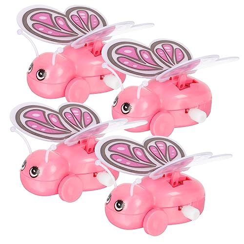 UPKOCH 4 Stück Ostergeschenk Cartoon Uhrwerk Tierspielzeug Tier Aufziehspielzeug Kinderspielzeug Uhrwerk Tierförmiges Uhrwerk Uhrwerk Schmetterlinge Kunststoff Rosa UPKOCH 4 Stück Ostergeschenk Cartoon Uhrwerk Tierspielzeug Tier Aufziehspielzeug Kinderspielzeug Uhrwerk Tierförmiges Uhrwerk Uhrwerk Schmetterlinge Kunststoff Rosa von UPKOCH