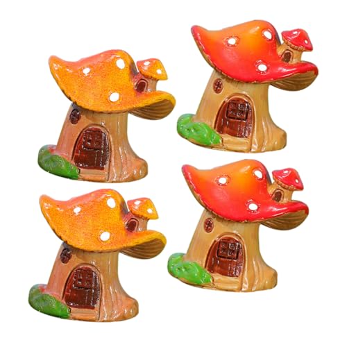UPKOCH 4 Stück Pilzhausspielzeug Basteln Bastelset Pilz Handwerk Mini-pilzhausfiguren Kleine Pilzhausfigur Miniatur-pilzhausstatuen Pilzhausfiguren Zum Selbermachen Pilzmodell Harz UPKOCH 4 Stück Pilzhausspielzeug Basteln Bastelset Pilz Handwerk Mini-pilzhausfiguren Kleine Pilzhausfigur Miniatur-pilzhausstatuen Pilzhausfiguren Zum Selbermachen Pilzmodell Harz von UPKOCH